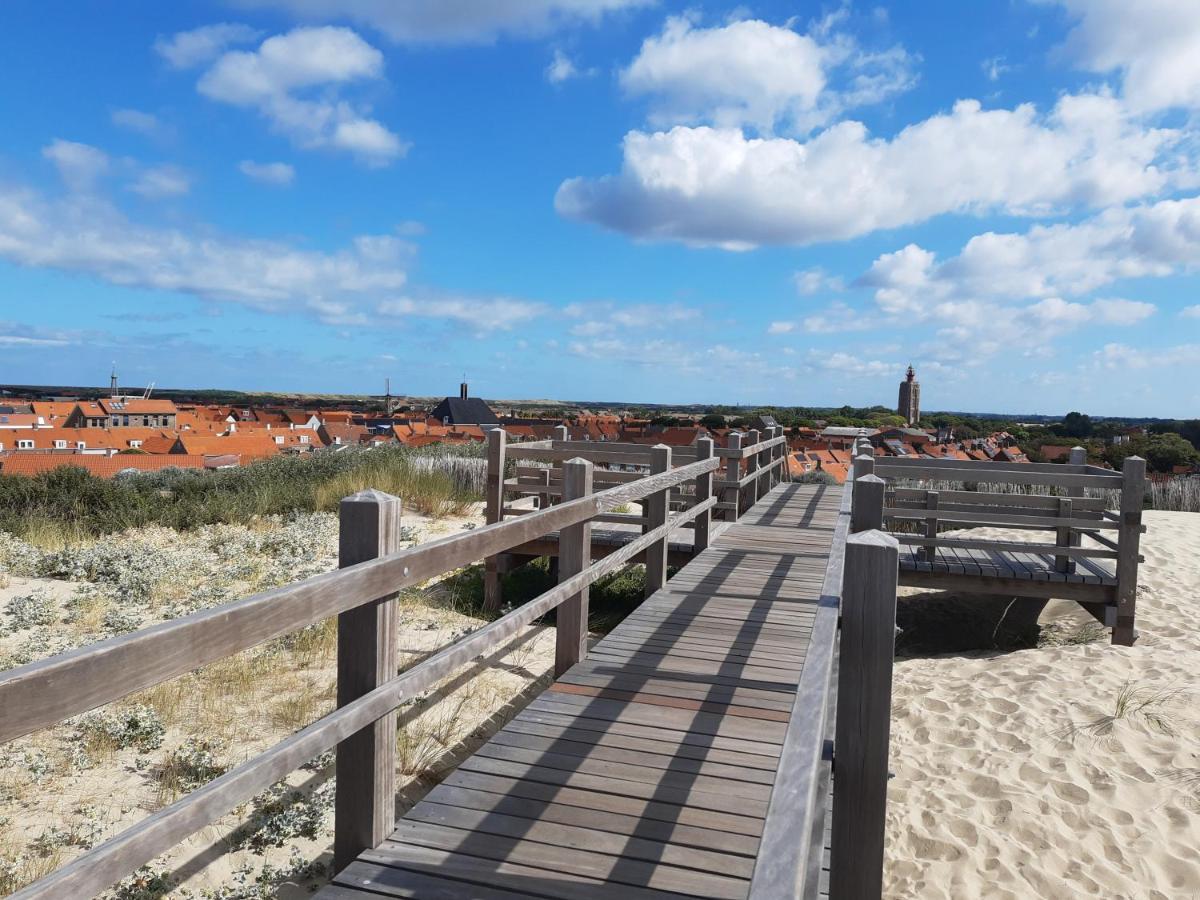 'ZEEWIND' zeeland sky recreatie Apartment Весткапеле Екстериор снимка
