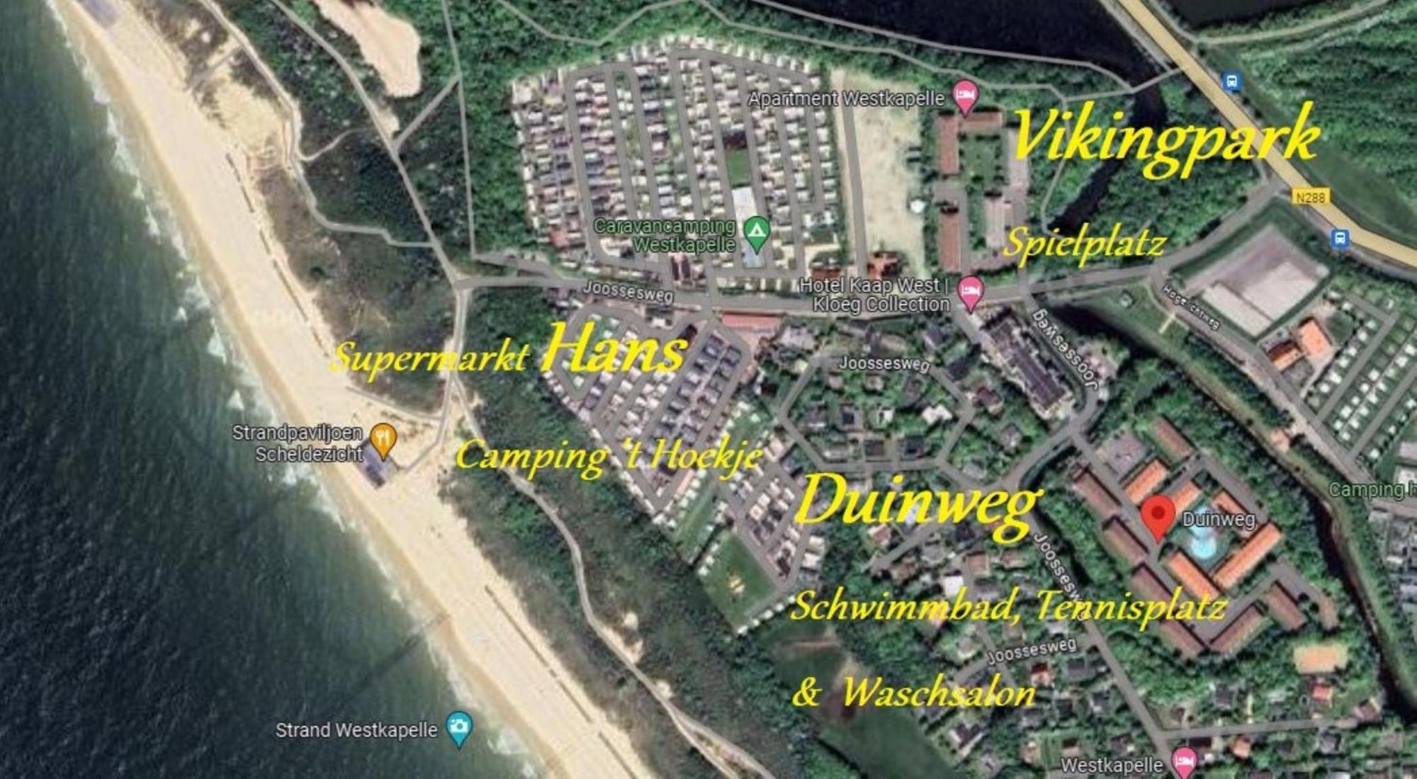 'ZEEWIND' zeeland sky recreatie Apartment Весткапеле Екстериор снимка